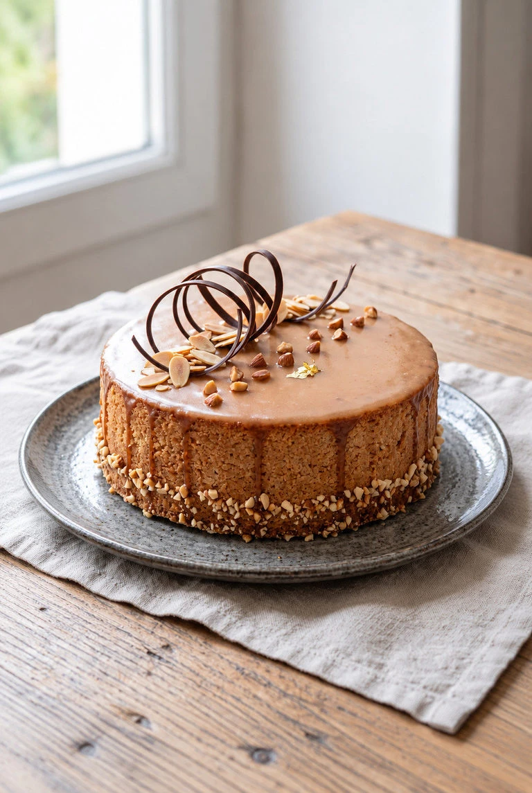 Fondant amande rhum