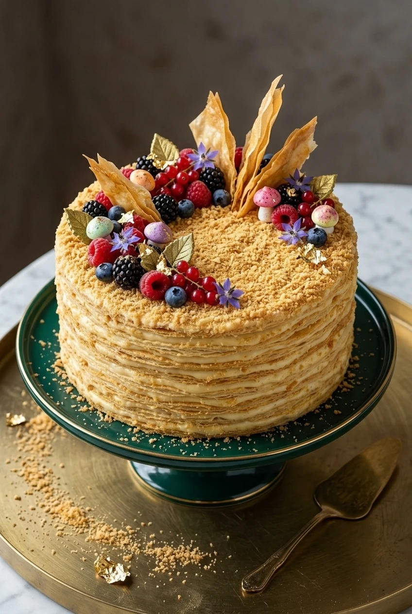 Feuillets crème vanille — Créative